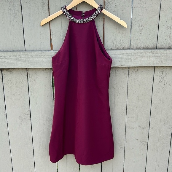 Lulus Dresses & Skirts - Lulu's Cocktail Dress Prom Homecoming Formal Maroon Dress Sz S